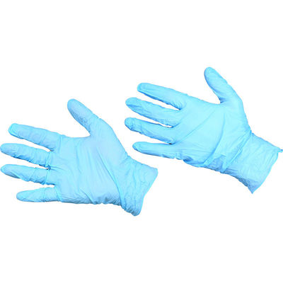 Antiallergie-Wegwerfvielzwecknitril-Handschuhe groß für Verkauf